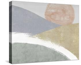 Simple Horizon - Shine-Belle Poesia-Stretched Canvas