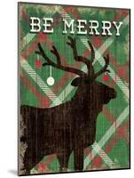 Simple Living Holiday Elk-Michael Mullan-Mounted Art Print