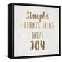 Simple Moments-PI Studio-Framed Stretched Canvas