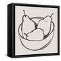 Simple Pear I-Annie Warren-Framed Stretched Canvas