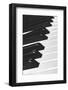 Simple Piano-null-Framed Photographic Print