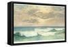 Simple Seascape-null-Framed Stretched Canvas