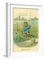 Simple Simon, C.1905-Louis Wain-Framed Giclee Print