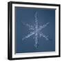 Simple Star Snowflake-null-Framed Giclee Print