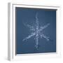Simple Star Snowflake-null-Framed Giclee Print