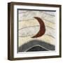 Simple Stitched - Moon-Lottie Fontaine-Framed Giclee Print