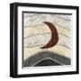 Simple Stitched - Moon-Lottie Fontaine-Framed Giclee Print