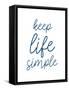 Simple-Allen Kimberly-Framed Stretched Canvas