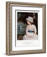 Simplicity, 1905-Francesco Bartolozzi-Framed Giclee Print