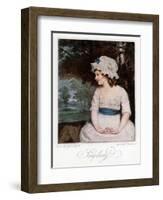 Simplicity, 1905-Francesco Bartolozzi-Framed Giclee Print