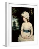 Simplicity, a Portrait of Miss Theophilia Ghatkin, 1785-Sir Joshua Reynolds-Framed Giclee Print