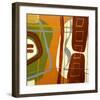 Simplicity II-Irena Orlov-Framed Art Print