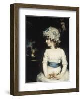 Simplicity - Portrait of Miss Theophilia Gwatkin, c.1789-Sir Joshua Reynolds-Framed Giclee Print