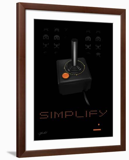 Simplify-Jason Bullard-Framed Giclee Print