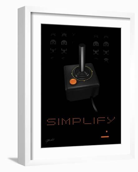 Simplify-Jason Bullard-Framed Giclee Print