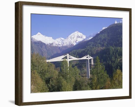 Simplon Pass, Valais (Wallis), Swiss Alps, Switzerland, Europe-Hans Peter Merten-Framed Photographic Print