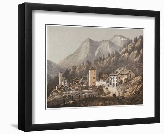 Simplon Village 38, 60-null-Framed Art Print