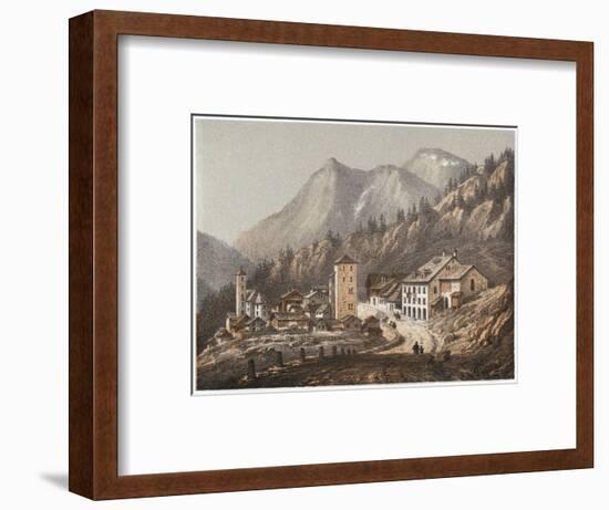 Simplon Village 38, 60-null-Framed Art Print