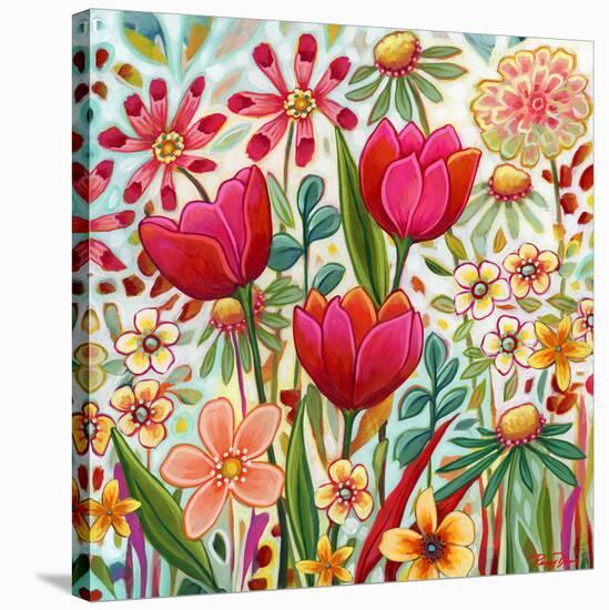 Simply Beautiful 1-Peggy Davis-Stretched Canvas
