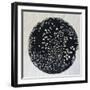 Simply black monoprint-Sarah Thompson-Engels-Framed Giclee Print