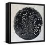 Simply black monoprint-Sarah Thompson-Engels-Framed Stretched Canvas