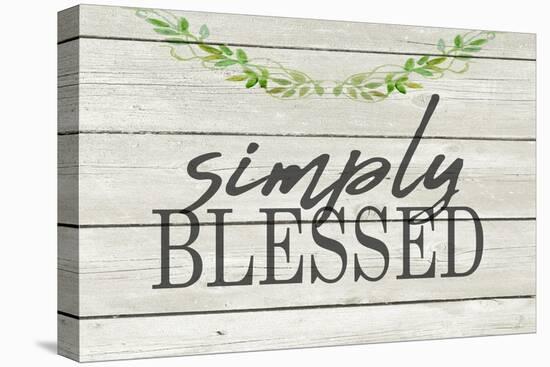 Simply Blessed-Kimberly Allen-Stretched Canvas