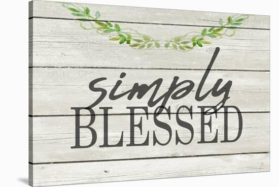 Simply Blessed-Kimberly Allen-Stretched Canvas