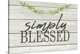 Simply Blessed-Kimberly Allen-Stretched Canvas
