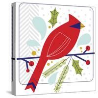 Simply Christmas 1-Holli Conger-Stretched Canvas