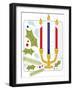 Simply Christmas 3-Holli Conger-Framed Giclee Print