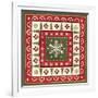 Simply Christmas Tiles II-Veronique Charron-Framed Art Print