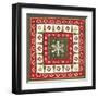 Simply Christmas Tiles II-Veronique Charron-Framed Art Print