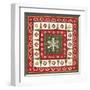 Simply Christmas Tiles II-Veronique Charron-Framed Art Print