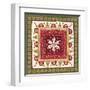 Simply Christmas Tiles IV-Veronique Charron-Framed Art Print