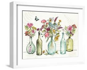 Simply Petals I-Anne Tavoletti-Framed Art Print