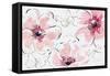 Simply Pink I-Daphne Brissonnet-Framed Stretched Canvas