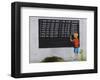 Simpsons-Banksy-Framed Giclee Print