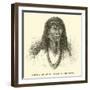 Simuco, an Antis Indian of Chiruntia-Édouard Riou-Framed Giclee Print