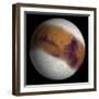 Simulated View of Mars-Stocktrek Images-Framed Photographic Print