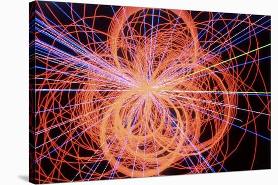 Simulation of Higgs Boson Production-David Parker-Stretched Canvas