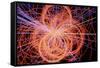 Simulation of Higgs Boson Production-David Parker-Framed Stretched Canvas