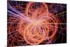 Simulation of Higgs Boson Production-David Parker-Mounted Photographic Print