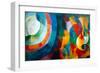 Simultaneous Contrasts: Sun and Moon, 1912-1913-Robert Delaunay-Framed Giclee Print