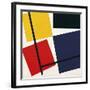 Simultaneous Counter-Composition, 1929-30-Theo van Doesburg-Framed Giclee Print