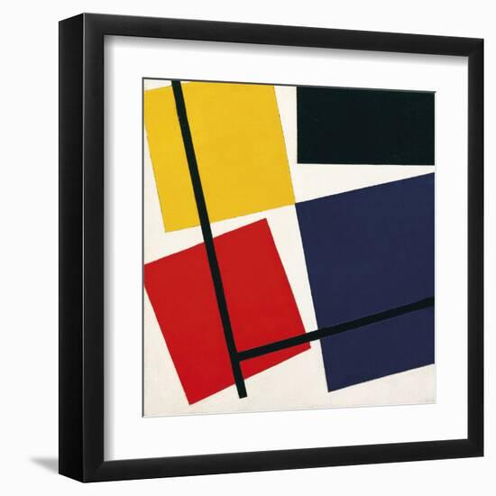 Simultaneous Counter-Composition, 1929-30-Theo van Doesburg-Framed Giclee Print