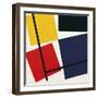 Simultaneous Counter-Composition, 1929-30-Theo Van Doesburg-Framed Giclee Print