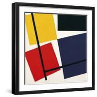 Simultaneous Counter-Composition, 1929-30-Theo Van Doesburg-Framed Giclee Print