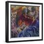 Simultaneous Vision-Umberto Boccioni-Framed Giclee Print