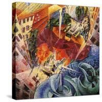 Simultaneous Visions-Umberto Boccioni-Stretched Canvas