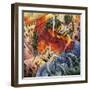 Simultaneous Visions-Umberto Boccioni-Framed Giclee Print